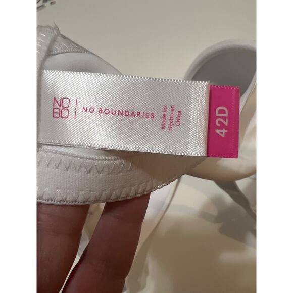 Meleneca No Boundaries Full Coverage Underwire Bra White NWT 42D - Picture 6 of 7